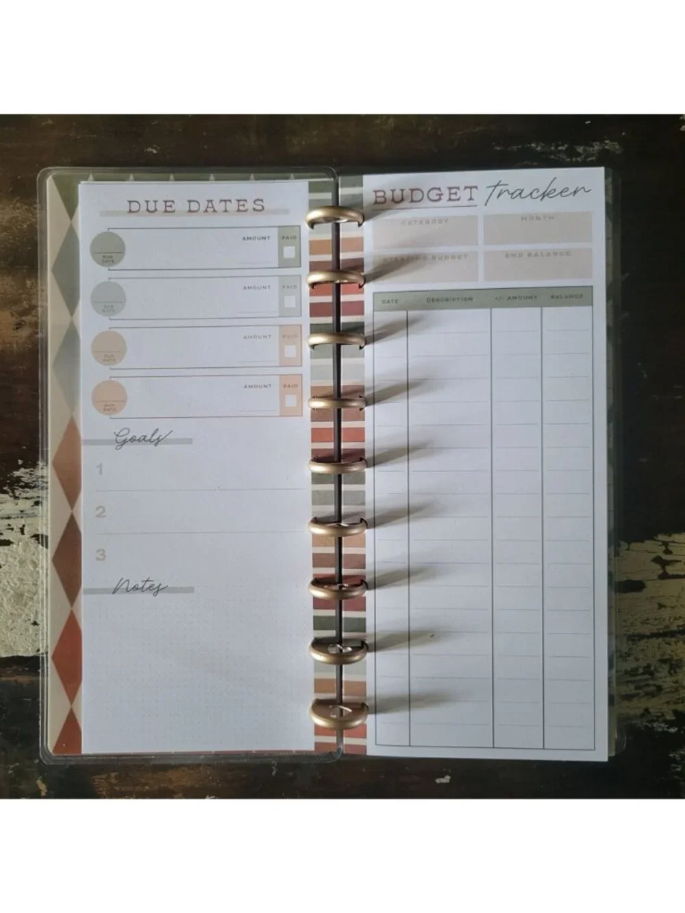 Happy Planner Skinny Classic Budget Tracker Bundle With Cash Envelopes & Inserts
